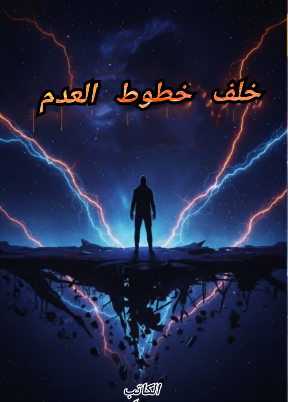 غلاف كتاب خلف خطوط العدم - محمد ياسر