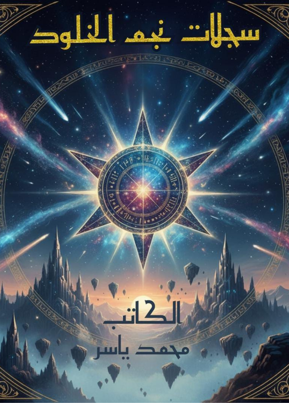 غلاف كتاب سجلات نجم الخلود - محمد ياسر