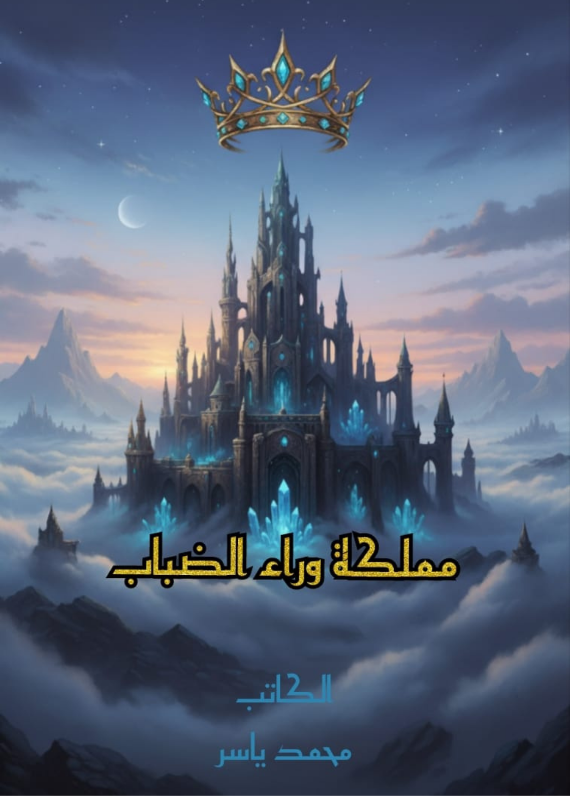 غلاف كتاب مملكة وراء الضباب - محمد ياسر