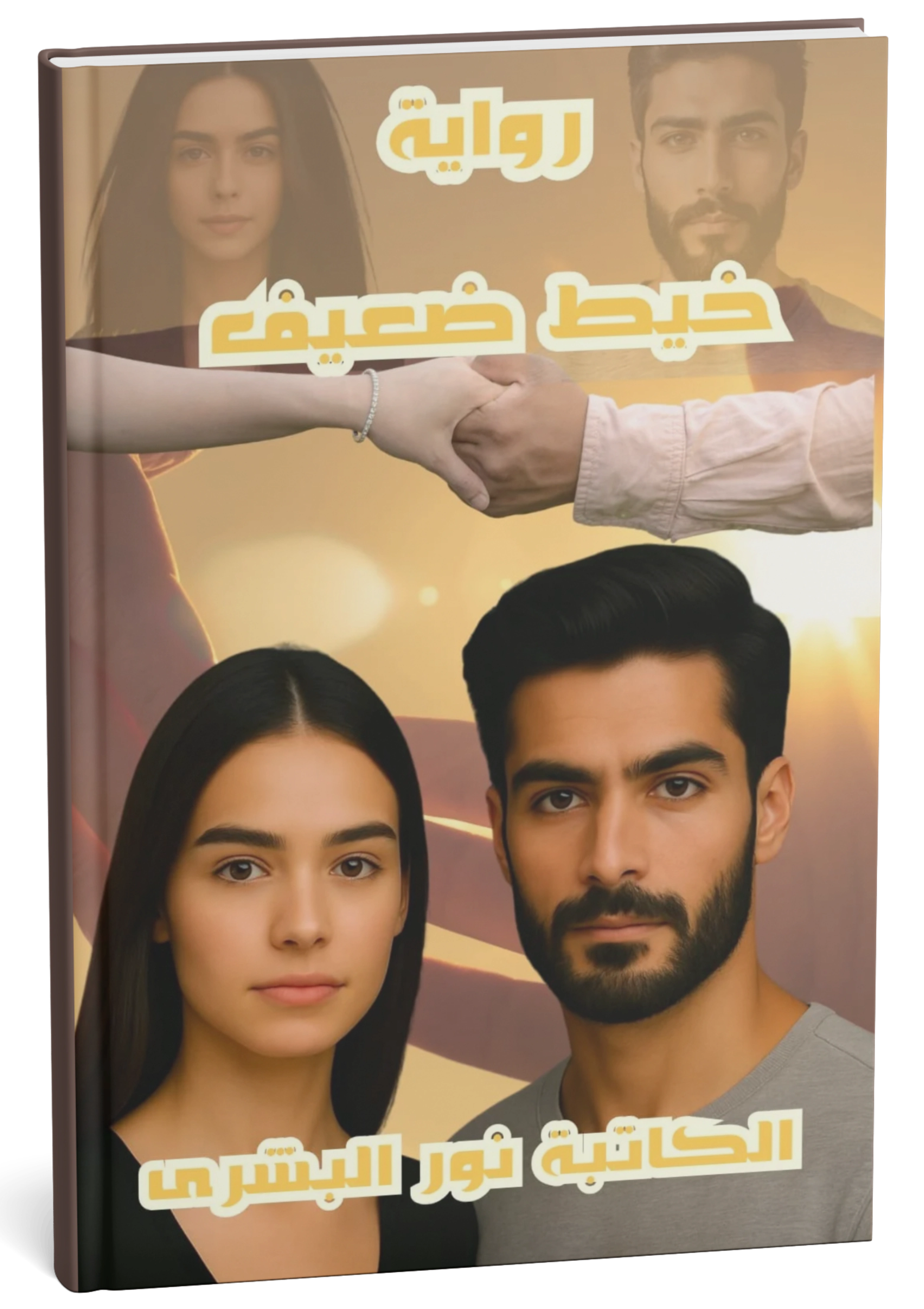 غلاف كتاب خيط ضعيف