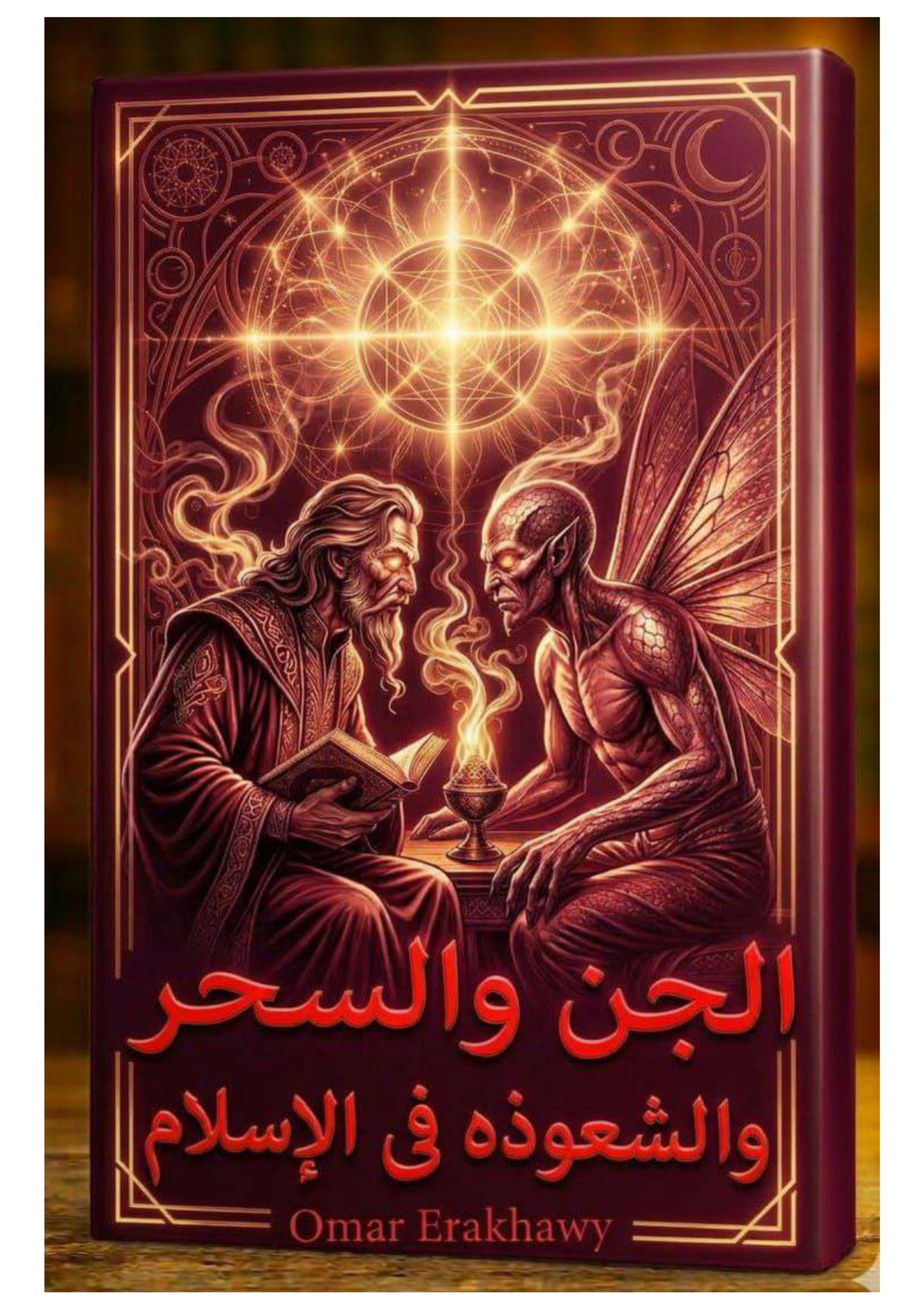 غلاف كتاب الجن والسحر والشعوذة في الإسلام - عمر الرخاوى