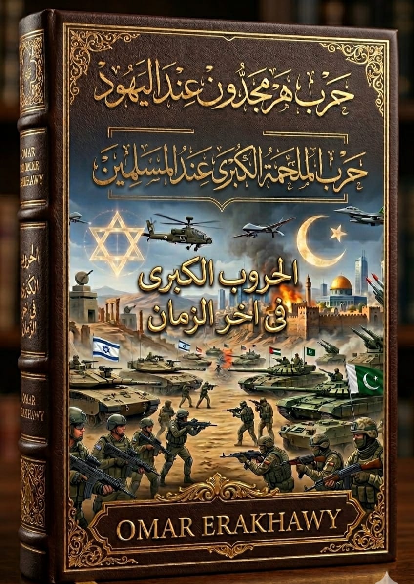 غلاف كتاب الحروب الكبرى في آخر الزمان