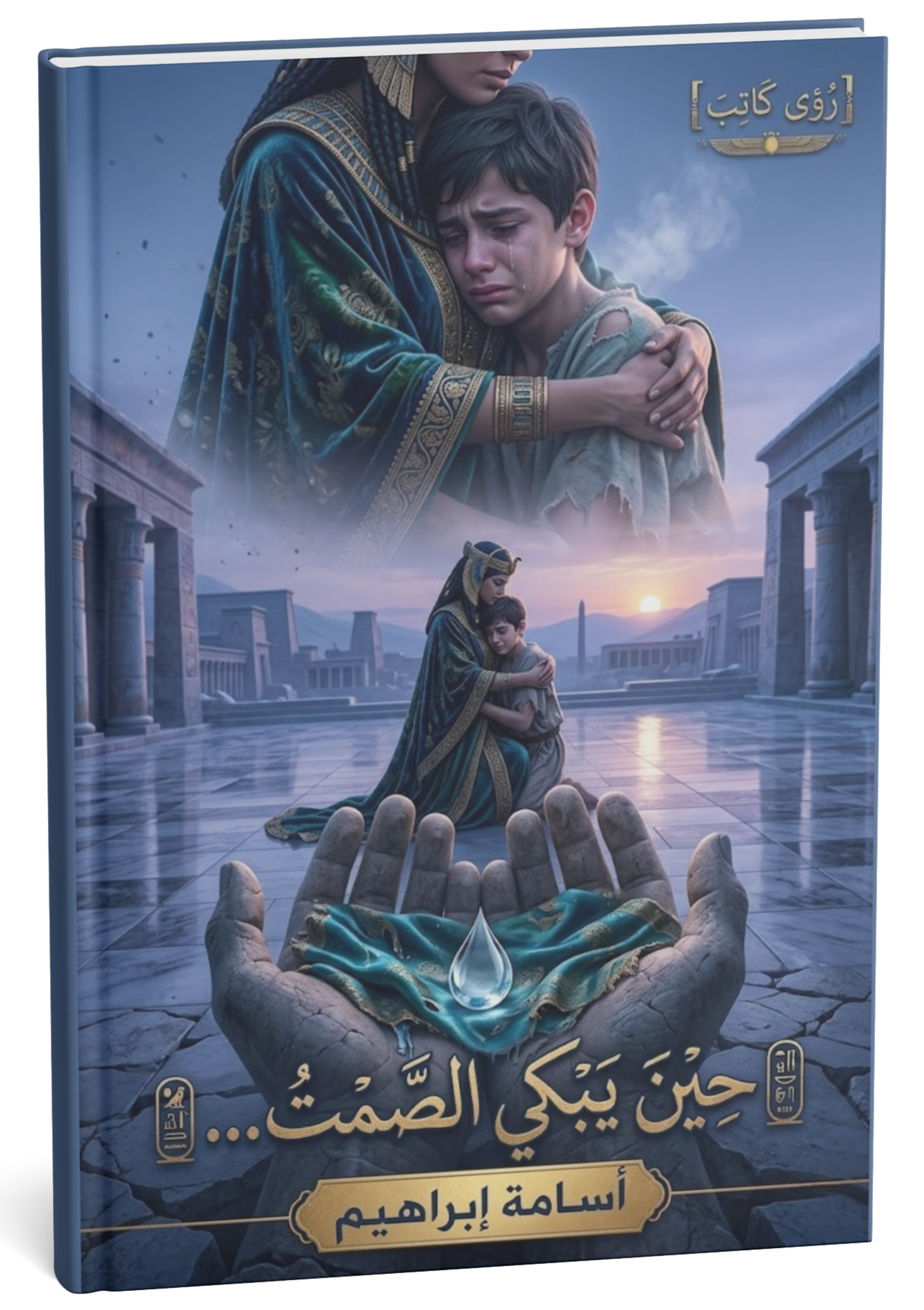 غلاف كتاب حين يبكي الصمت